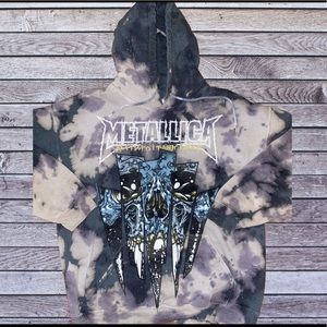 Tie Dye Metallica Hoodie